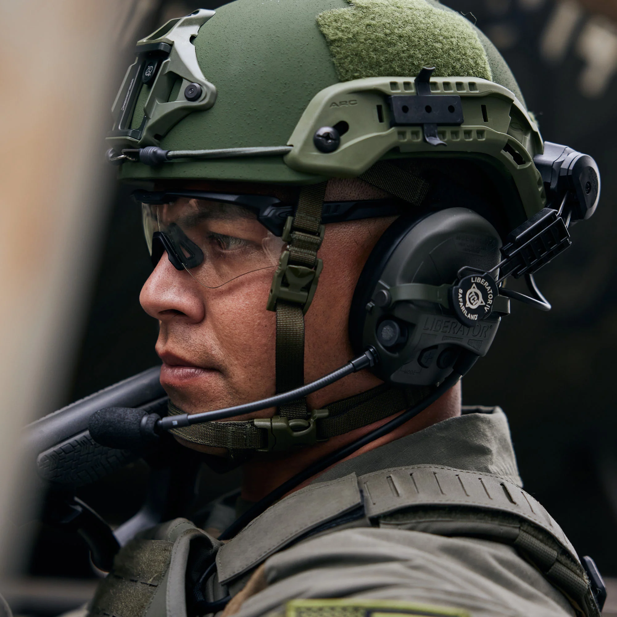 LiberatorĀ® IV Advanced Single Comm Headset with Hearing Protection - Image 10